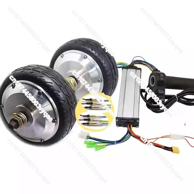 High Torque Adjustable Speed for Rail Medical Dining Car 156 Teeth Reduction DC Brushless Hub Motor 6 Inch Low Speed