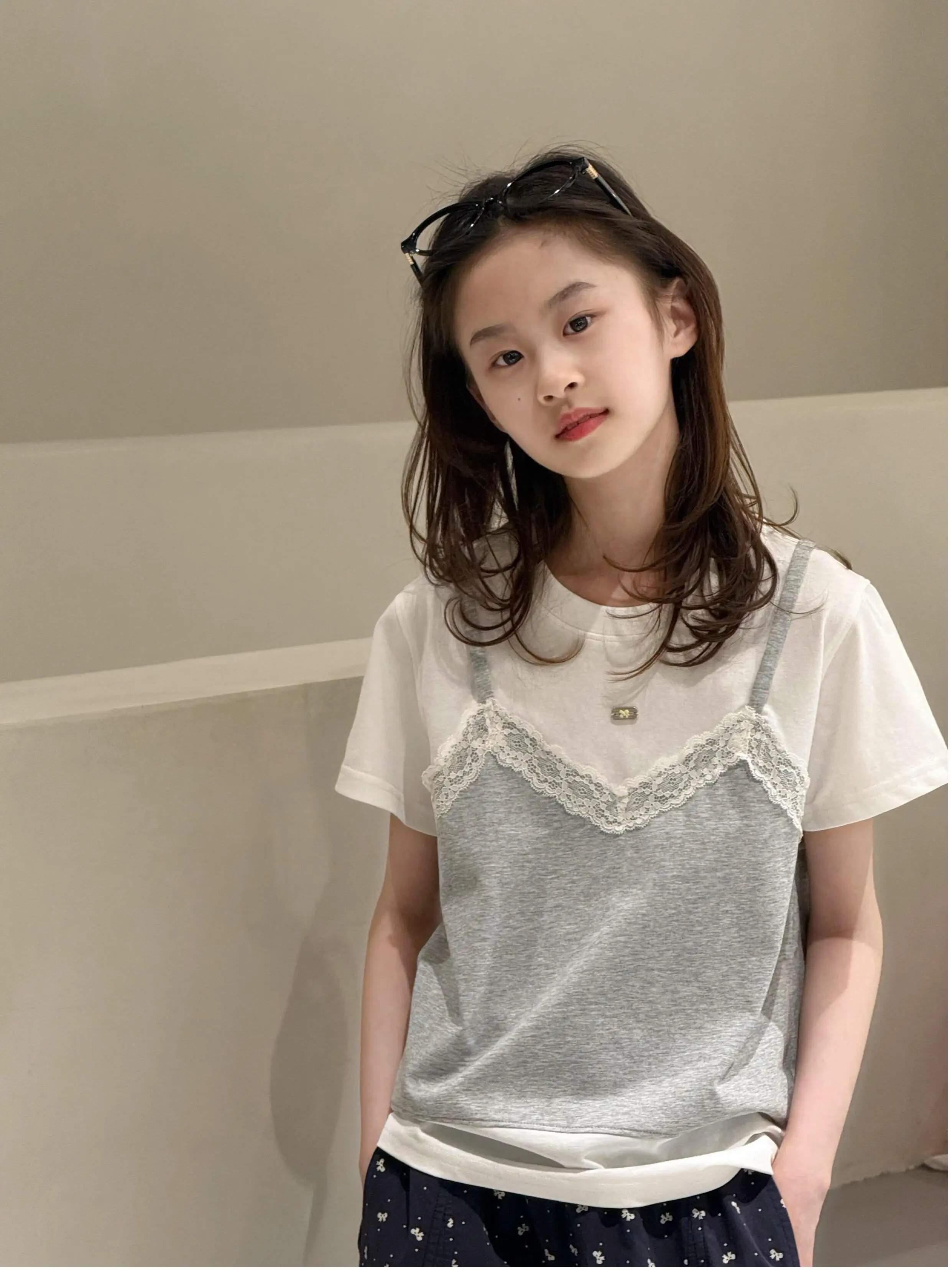 t-shirt-borabora-per-bambini-in-pizzo-a-maniche-corte-stile-casual-estivo-per-ragazze-vestibilita-standard-top-jasper-delicato-sulla-pelle-traspirante