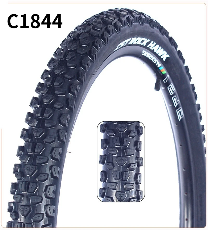 ROCK HAWK 26 inch mountain bike tire  steel wire  26*2.40 27.5*2.25 C1844  MTB Bicycle thickened tyre