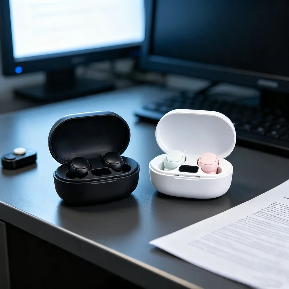 TWS Wireless Headphones Fone Bluetooth Earbuds Water-splash Bluetooth Earphones Withstand Light Rain During Outdoor Activities