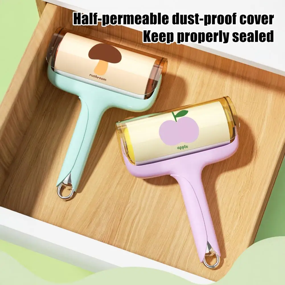 Carpet Lint Remover Pet Hair Remover Super Strong Sticky Lint Roller with Tear-off Sheets for Clothes Sofas Carpets Reusable