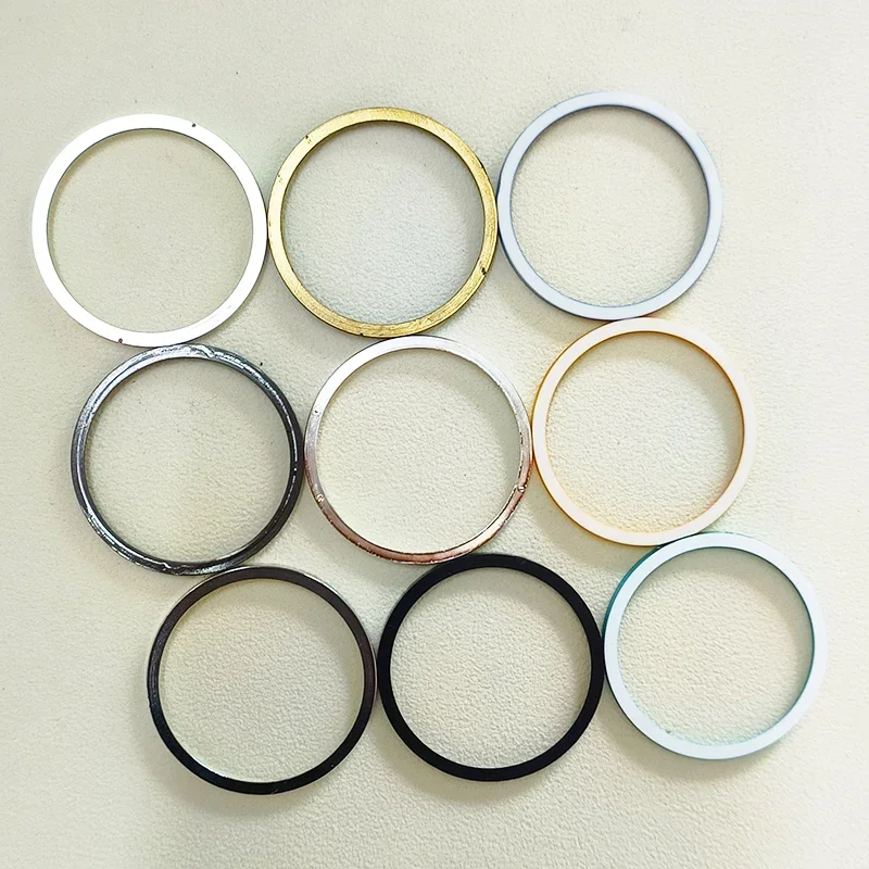 31.4mm Chapter Ring Fits King Samurai 6105 6309 Turtle Abalone NH35 NH36 Dive Watch Cases Inner Ring Modified Accessories