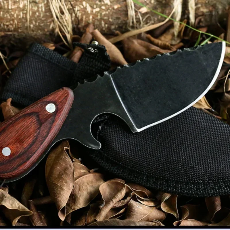 2024 New Outdoor high hardness straight knife for survival,  knife for self-defense, camping outdoor small knife EDC tools