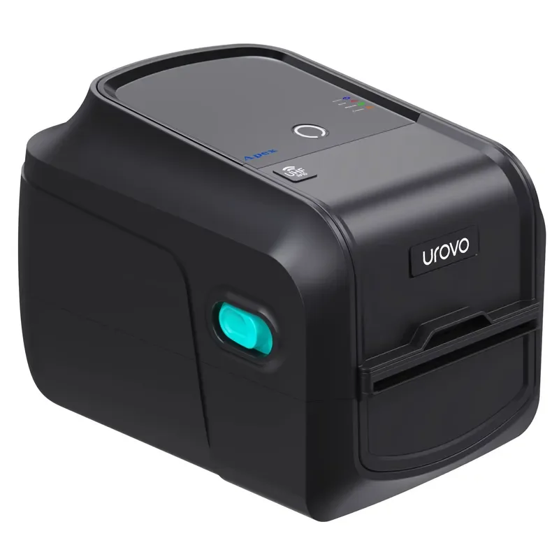 for Urovo D812R Plus Desktop UHF RFID Printer Direct Thermal Smart 4.3 inch Touch Screen Thermal Transfer 203DPI in Stock