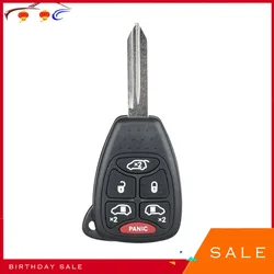 J34 chiave a distanza a 6 tasti muslimate 315 frequenza per Dodge 2004 2005 2006 2007 Chrysler Town & Country Keyless Entry key remote