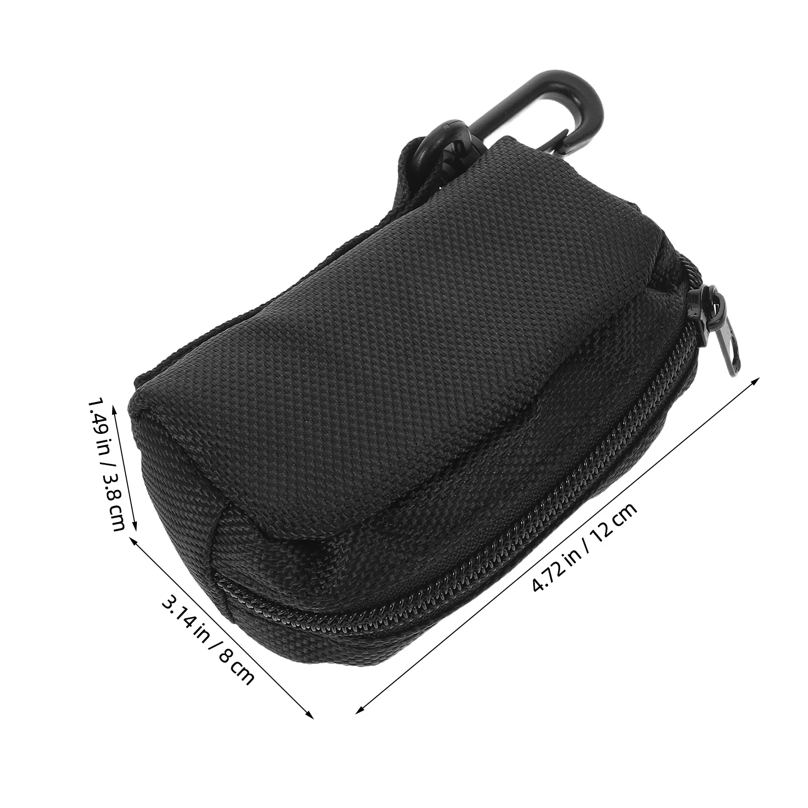 1pcs Golf Accessories Pack Lightweight Waist Pouch For Tees Balls Tools Organizer Durable Golf Storage Case Hanging Belt Mount