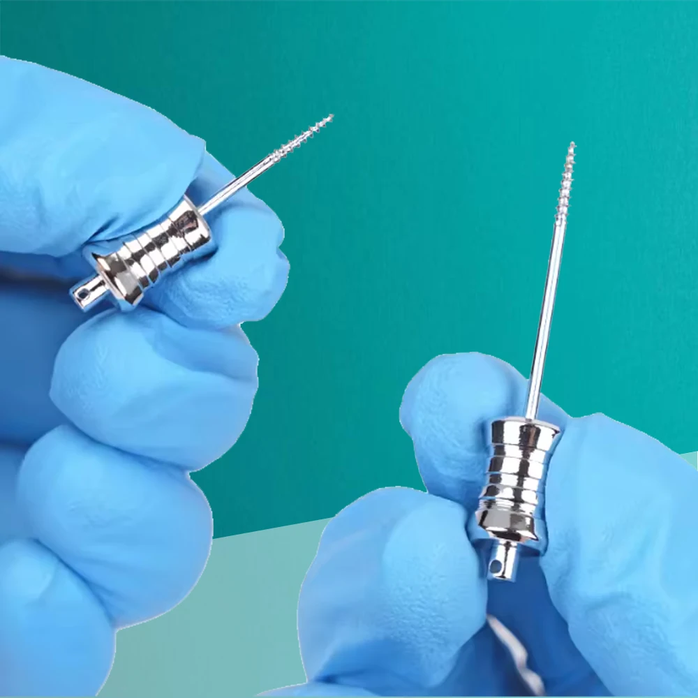 

Dental Root Remnant Removal Tool Stainless Steel Broken Root Drill for Tooth Extraction and Surgical Procedures