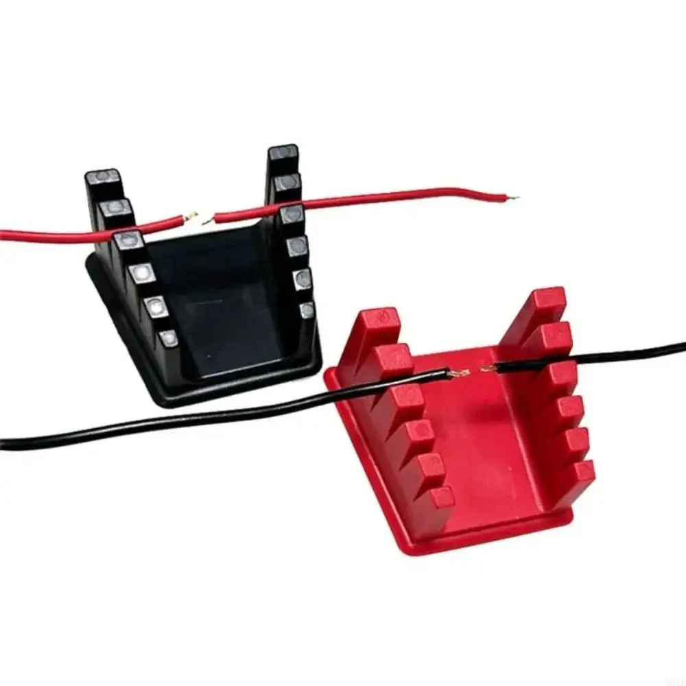

High Temperature Resistance Welding Wire Fixture Black/Red Magnetic Soldering Wire Holder 360 Degree Adjustment Non Slip Clamp