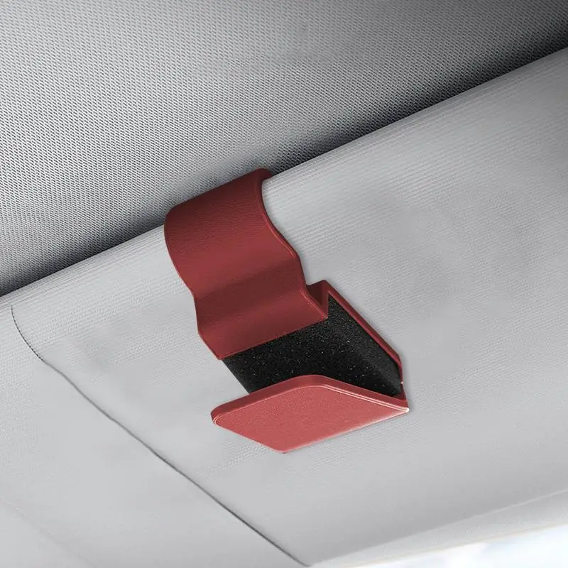

Universal Car Auto Sun Visor Glasses Box Sunglasses Clip Card Ticket Holder Stand Visor Sunglass Holder Eyeglasses Car Accessory