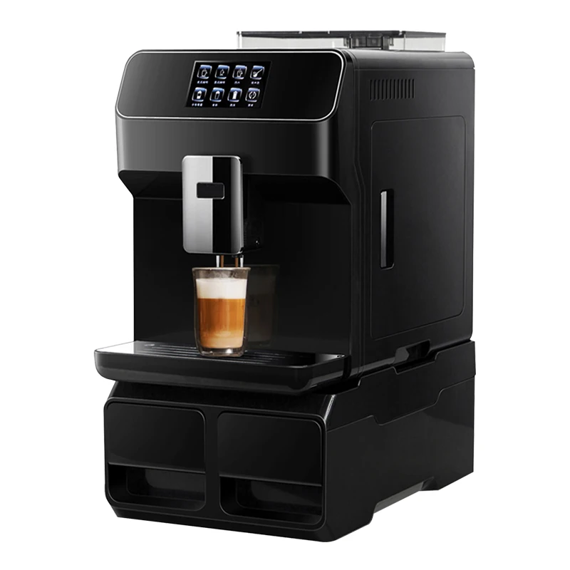 A9S Home Office Use Automatic Espresso Coffee Machine Coffee Vending Machine Commercial Coffee Machine For Sale Bean To Cup