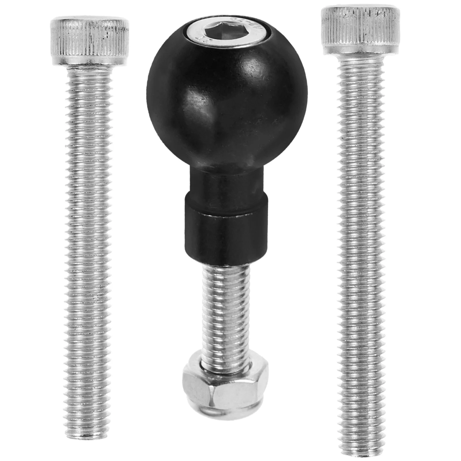 

Motorcycle Handlebar Clamp Base Solid Ball Head Base Bolt Bracket Adjustable 360 Degree Rotation Phone Holder Accessories