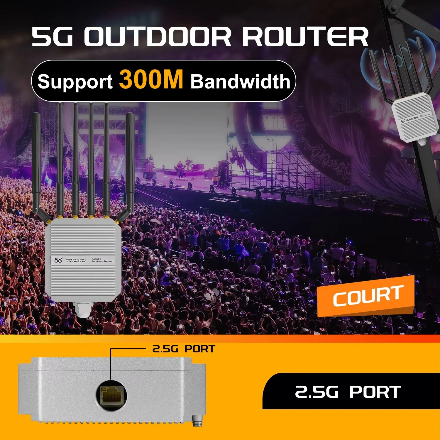 Nieuwe X75 CP520 4G 5G NR SA/N - 5G Outdoor Cpe Nsa Sa recensie en prijs