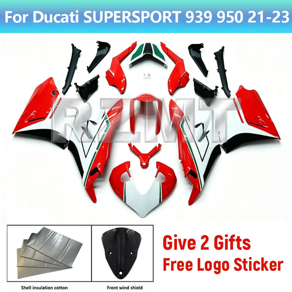 Für Ducati SUPERSPORT 939 SS939S 2017-2020 950 SS950S 2021-2023 Motorrad-Verkleidungssätze Karosserie-Kit Karosserie-Set Spritzguss