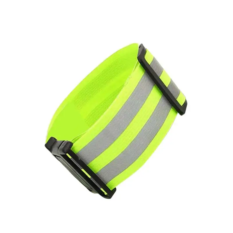 Reflective Belt High Visibility Reflective Strap For Runners Adjustable Outdoor Safety Reflector Straps Arm Belt Wrist Gear For