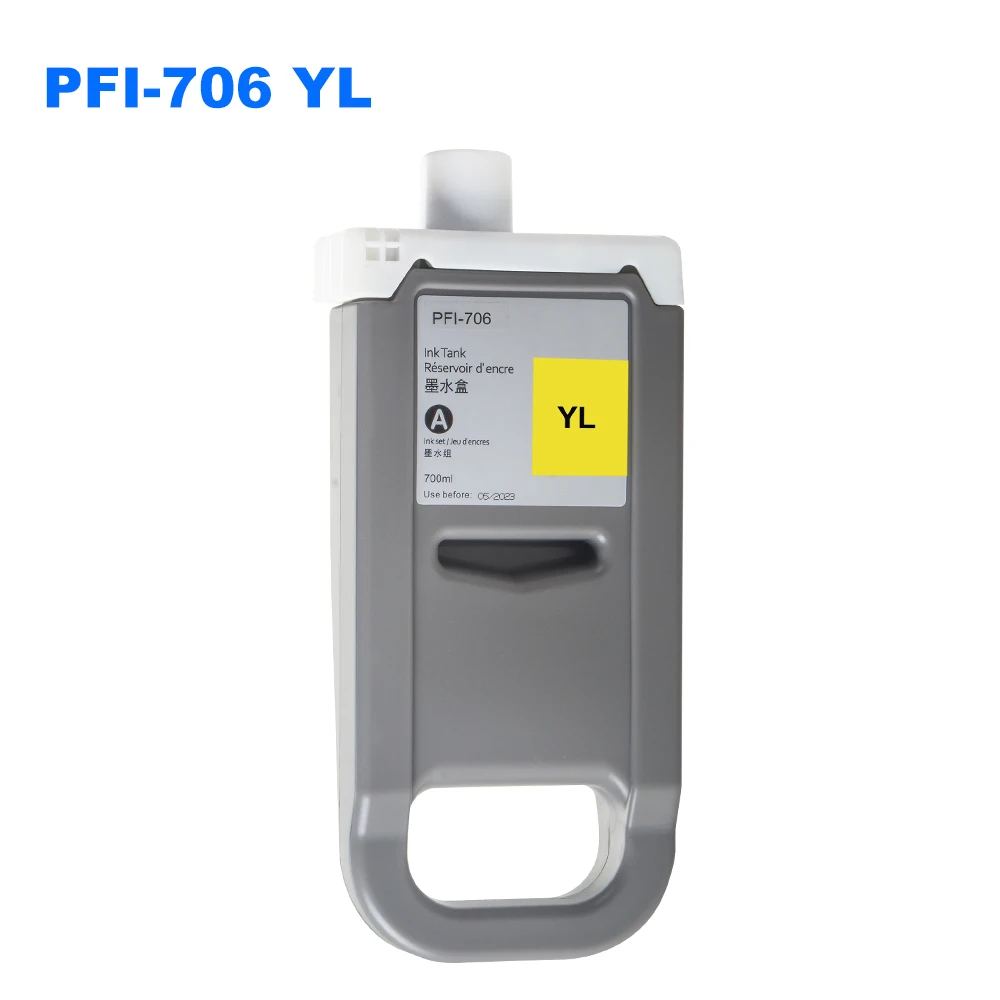 Pfi706 PFI-706 tinten patrone 700ml kompatibel für canon ipf ipf9400 ipf8410 ipf9410 ipf8410s ipf9410s Farb tinte 12 Farben