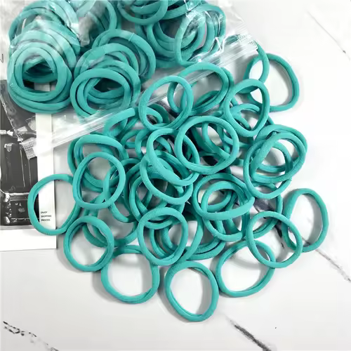 20/50PCS/Set Hair Bands for Women Girl Basic Hair Rubber Ties Ropes 4cm Simple Elastic Headband Hair Accessories Ponytail Holder - Image 16