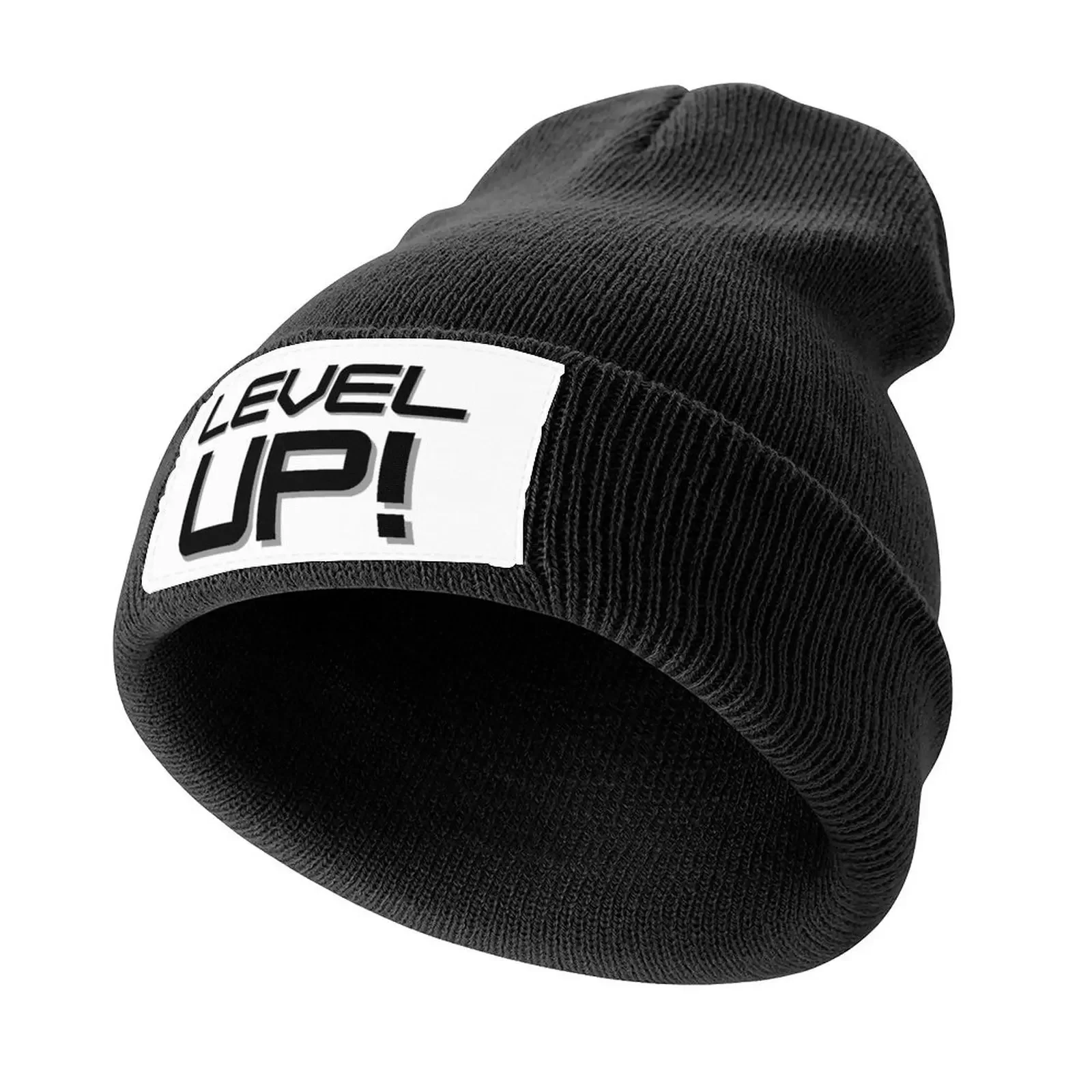

Level Up Knitted Cap Anime Hat Hat Man Luxury Men Hats Women's