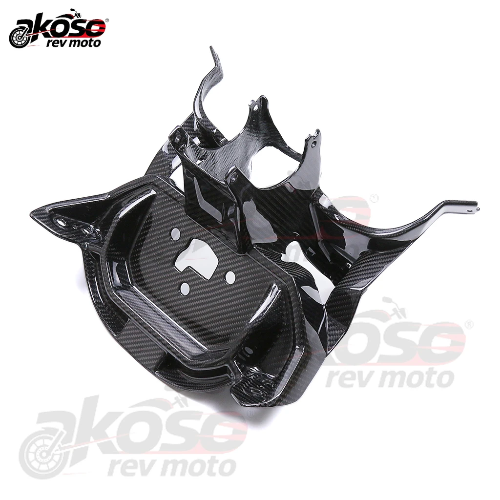 أجزاء حامل أدوات لوحة القيادة لسيارات BMW M1000RR M 1000 RR 2023 2024 3K ملحقات الدراجة النارية من ألياف الكربون الجافة