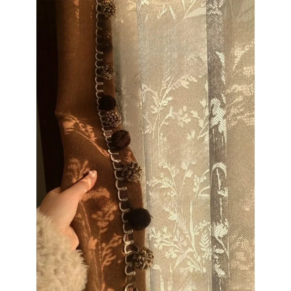 Custom Curtains for Living Room Bedroom Vintage Inspired Home Decor Drapes