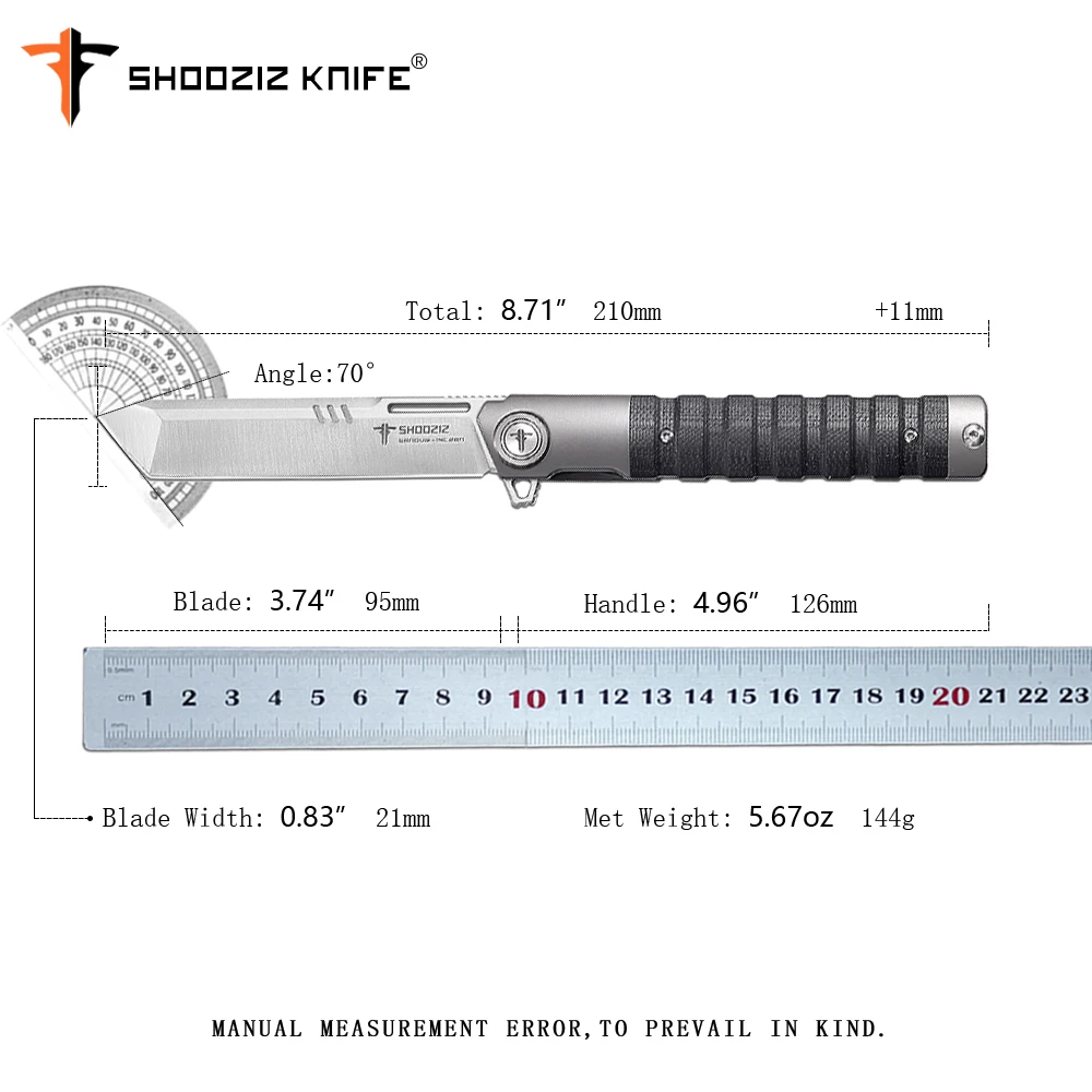 SHOOZIZ Складной карманный нож для мужчин, нож Flipper EDC, тактические ножи с зажимом, сталь 3,74 дюйма 14C28N, инструмент для кемпинга на открытом воздухе G10