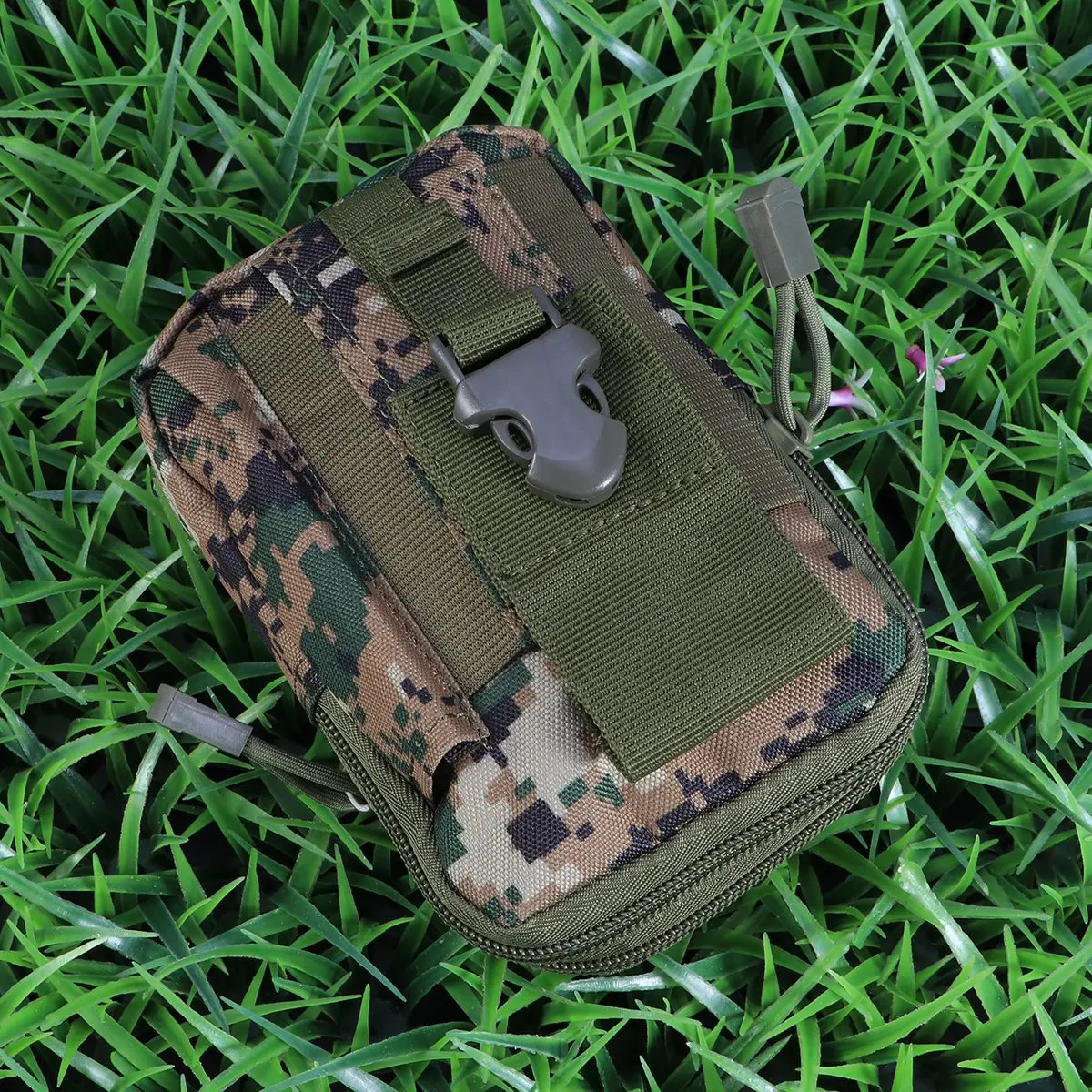 

Waterproof Waist Pack Lightweight Oxford Cloth Belt Bag For Running Outdoor Sports With Headphone Hole Holder Pocket