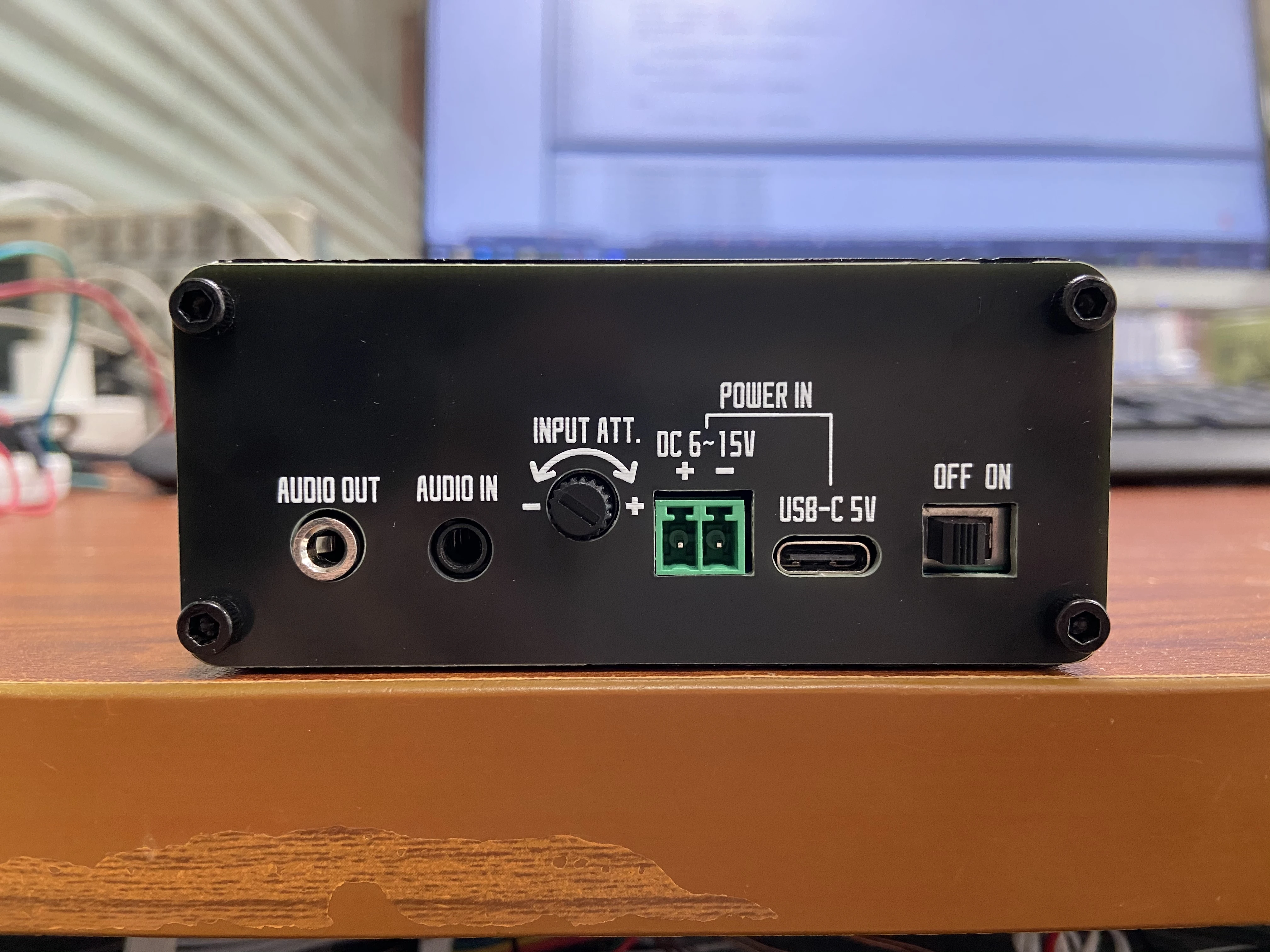 Reductor de ruido Digital de señales de Audio NR, filtro de paso bajo (LPF) para Radio HF, Shortave con DSP