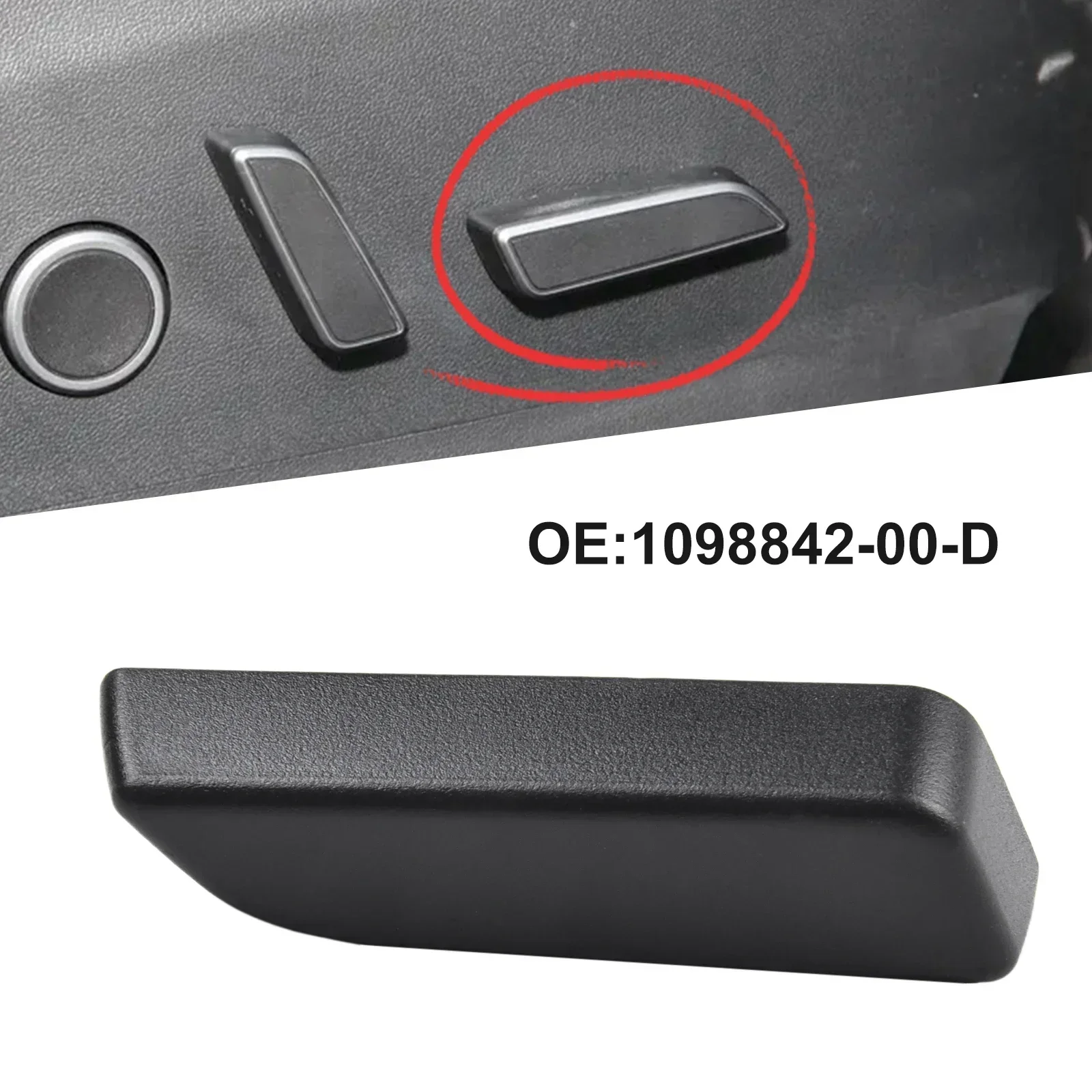 Passenger Side Seat Cushion Button Seat Switch Key 1098842-00-D Applicable For Tesla For Applicable For Model 3 2017-2020