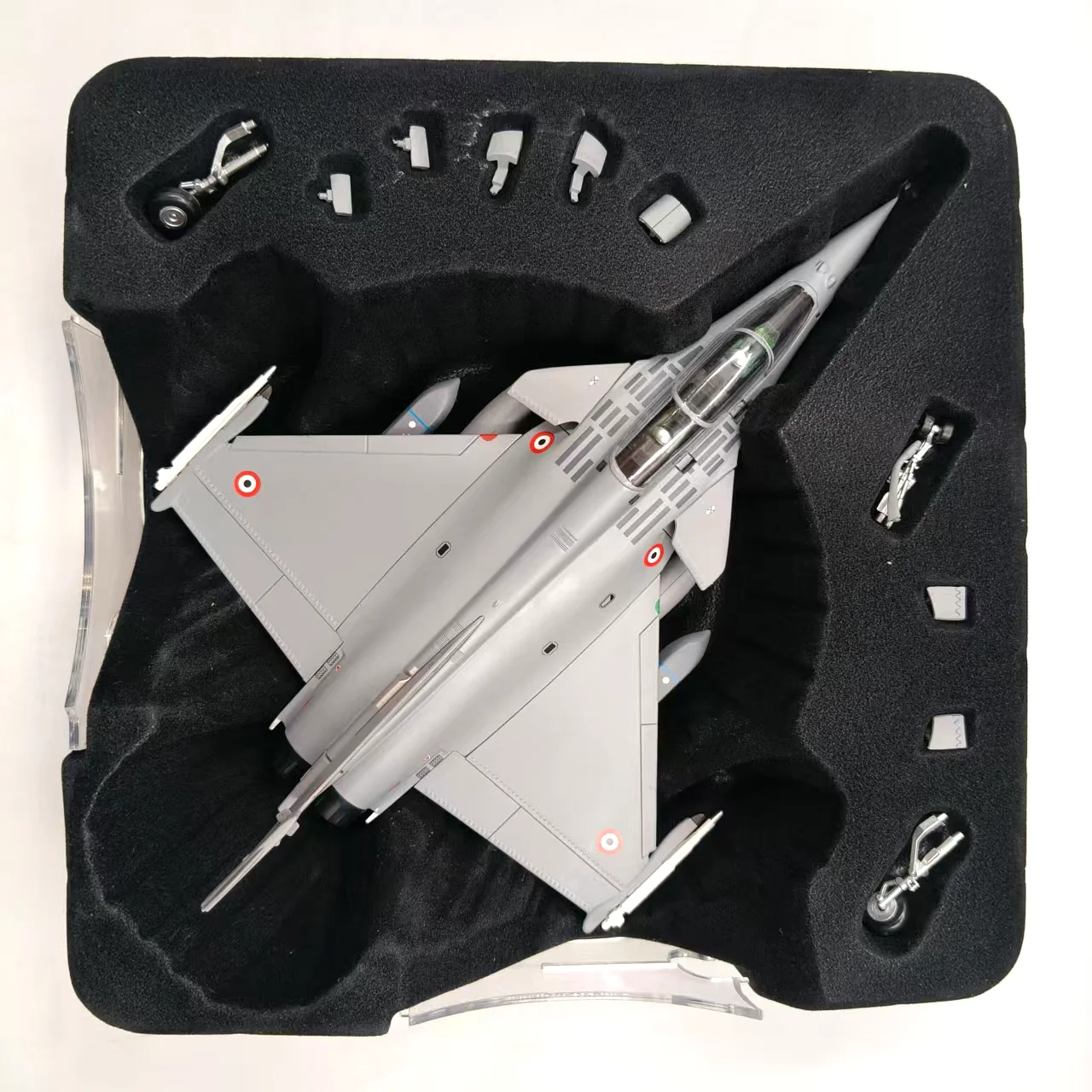 دييكاست 1:72 مقياس سلاح الجو الفرنسي رافال مقاتلة عسكرية سبيكة نموذج طائرة تحصيل لعبة هدية تذكارية عرض حلية #1