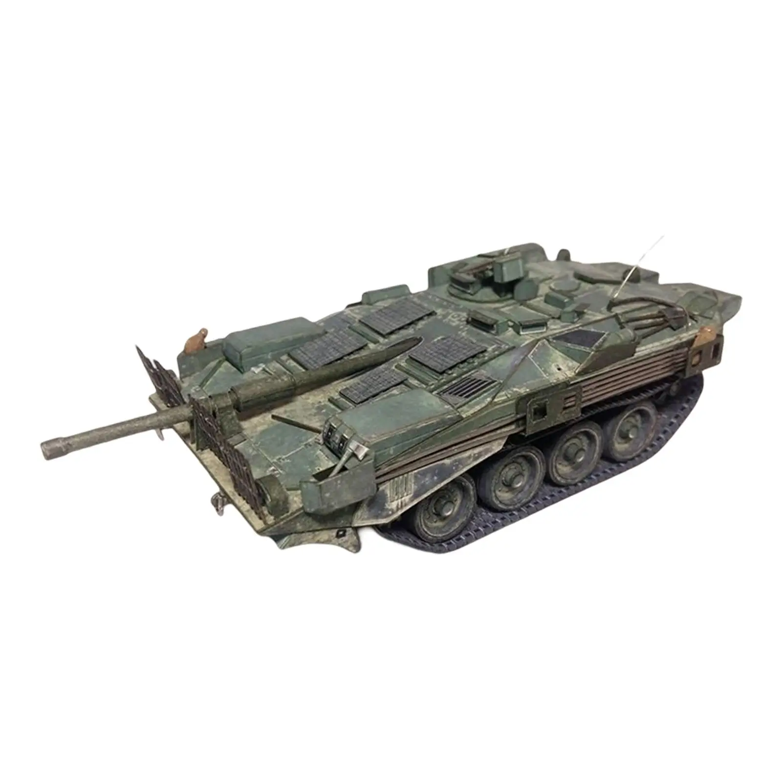 

1:35 Tank Model Building Kits Tabletop Decor Cardboard for Kids Adults