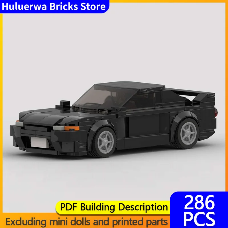 

Модель городской автомобиль MOC, строительные кирпичи GT-R V-Spec II, спортивный автомобиль, модульная технология, детские праздничные подарки, сборные игрушки, костюм