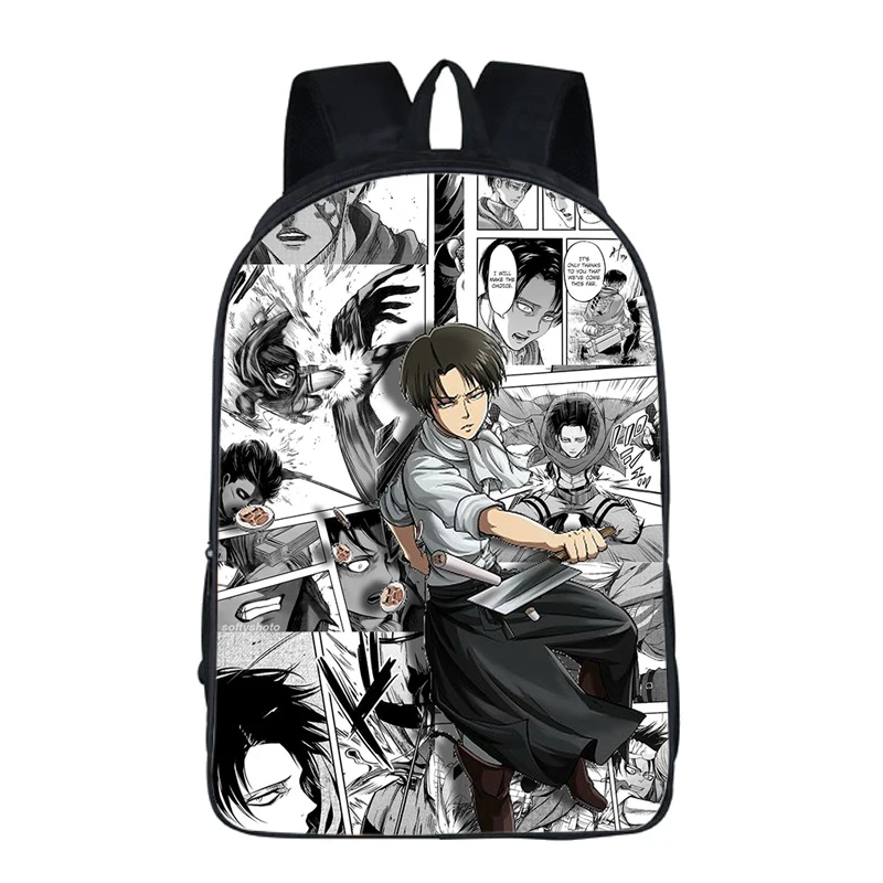 Sac à dos avec illustration d'anime japonais pour adolescents, sac à dos initié décontracté, cartable pour étudiants, sacs de livre pour garçons et filles, sac à dos pour ordinateur portable