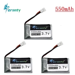 3.7V 550mAh 25c Lipo Battery for JXD 523 523W H43WH UFO Helicopters RC Quadcopter Spare Parts 902240 3.7v Drone battery 1-10pcs