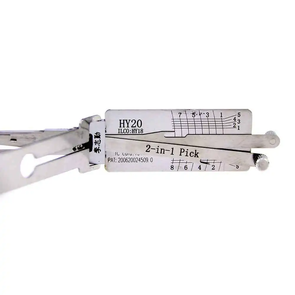 

Lishi HY20 2 in 1 Lock Pick Tool Decoder Original Locksmith Equipment