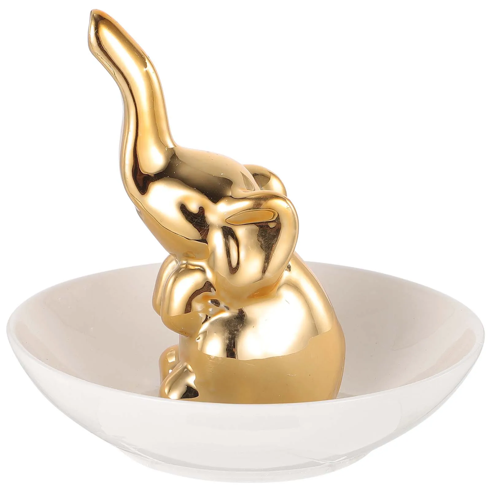 Jewerly Plate Decorative Dish Porcelain Ring Holder Jewelry Ceramic Bracelet Tray Bowl Necklace