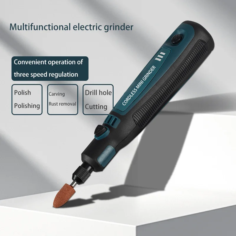USB Cordless Electric Grinder Portable Carving Tool Set 1/15/50PCS for Jade Polishing DIY Projects Power Tools Rotary Engraver for Wood Stone Glass Jewelry Polishing Hobby Craft Home Use Tool Gift for Men Women - view 3