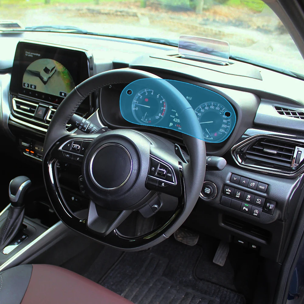 TPU Anti-Kratz-Folie für Suzuki FRONX 2023-2025 Autotür Mittelkonsole Media-Dashboard Navigation Vorab-PPF Innenraumfolie – Detail 3