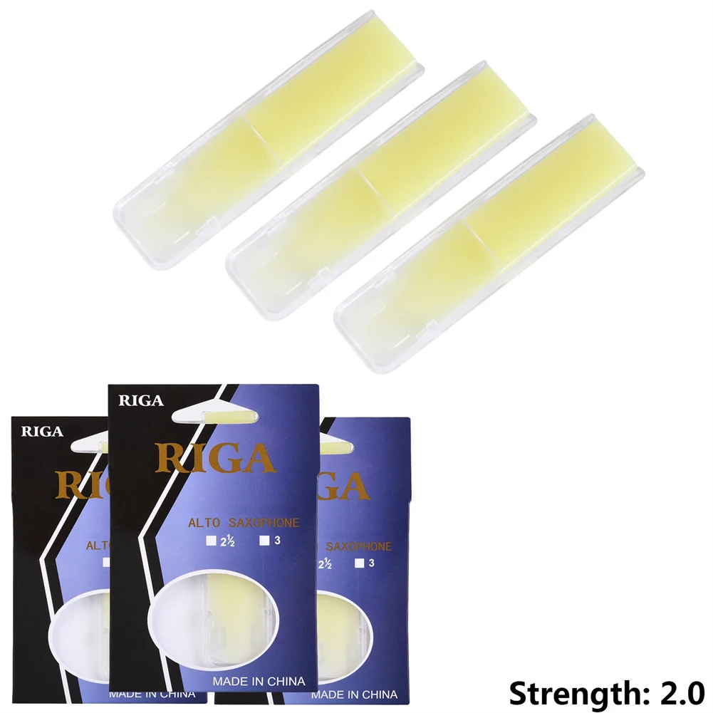 3pcs/set Resin Saxophone  Reeds Non-toxic For Eb Alto Saxophone Sax Accessories