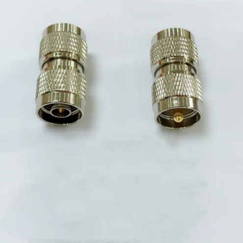 1pcs Connector N Male to UHF Male plug Straight RF Coaxial Adapters high quality