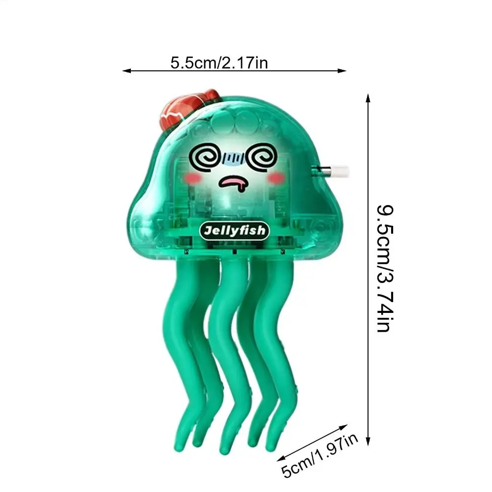 LED-licht Magisch dansend Octopus-speelgoed Dynamisch geluid en licht Automatisch obstakelvermijding Draaispeelgoed met acht klauwen Cartoon