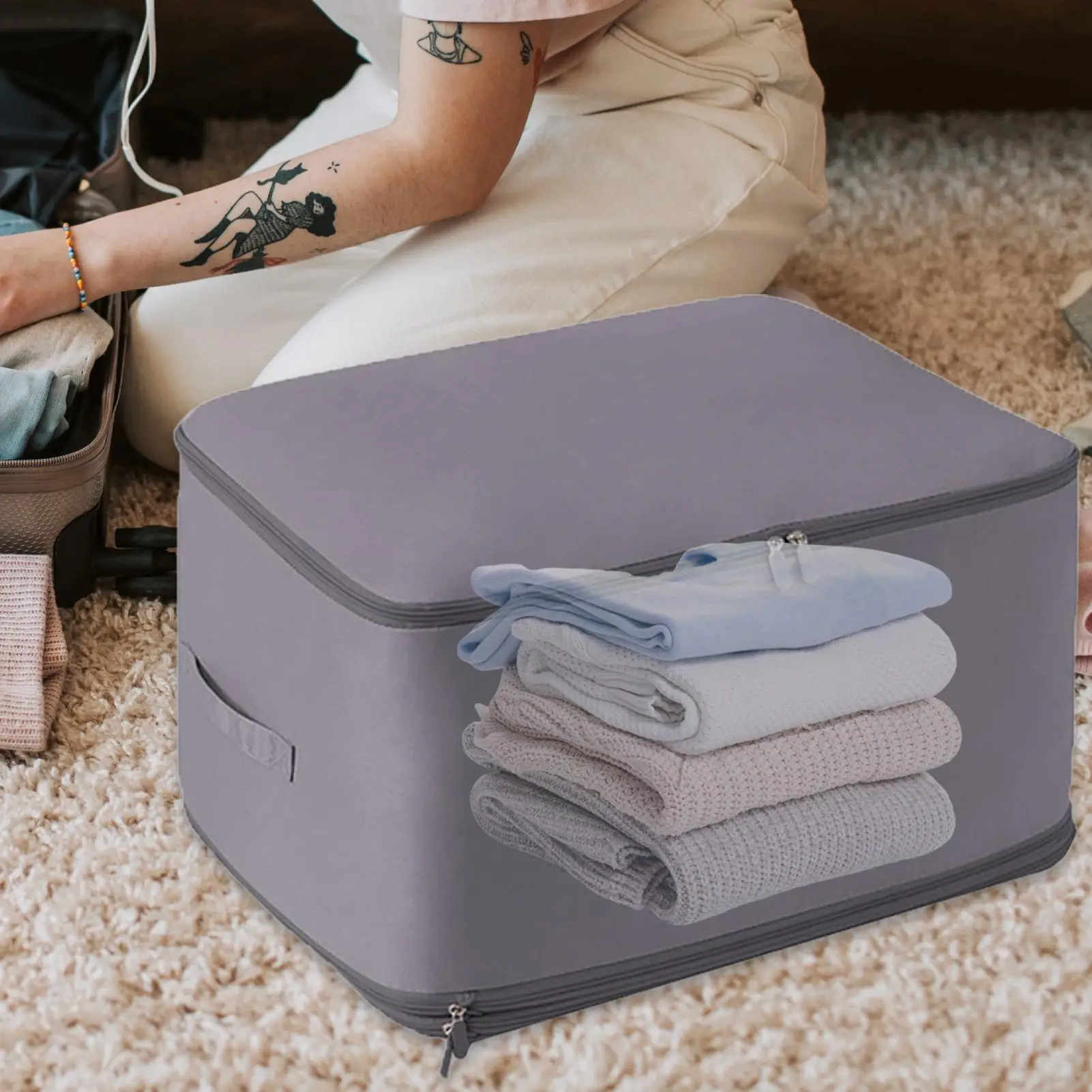 

Compression Storage Bags Large Bedding Storage Moving Bags Waterproof Foldable Compression Organizer Home Organization For