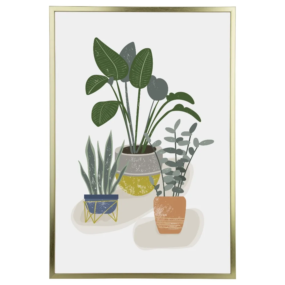 24x36 dunne platte gouden posterframe