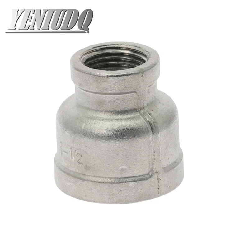 

1/8" 1/4" 3/8" 1/2" 3/4" 1" 1-1/4" 1-1/2" BSP female to female Thread Reducer 304 Stainless Steel Pipe Fitting Connector Adpater