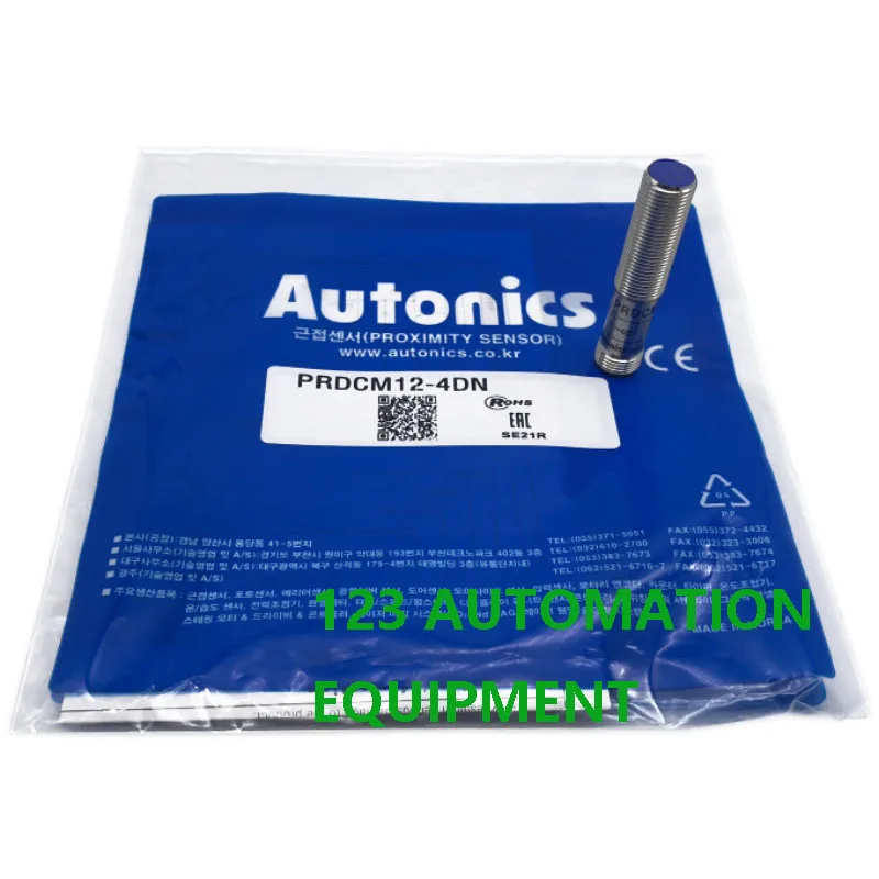 Authentic New Autonics PRDCM12-4DN 4DP 8DN 8DP 4DN2 4DP2 8DN2 8DP2 Long-Distance Spatter-Resistant  Proximity Sensors Switch