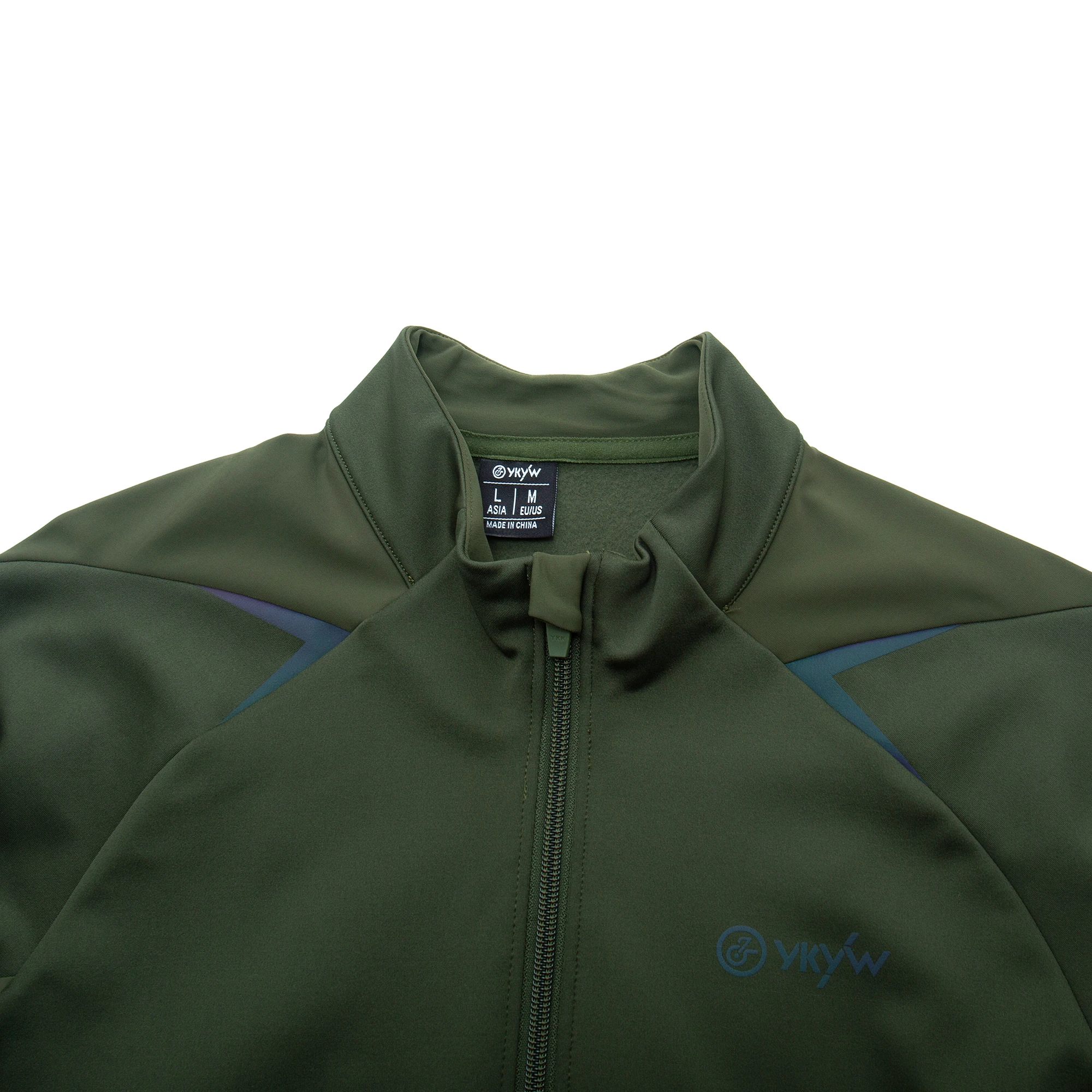 YKYWBIKE Herren-Radtrikot, wasserabweisend, Fahrrad, Outdoor, Sporttrikot, winddicht, Wintermantel, Thermo-Rennradbekleidung – Detail 13
