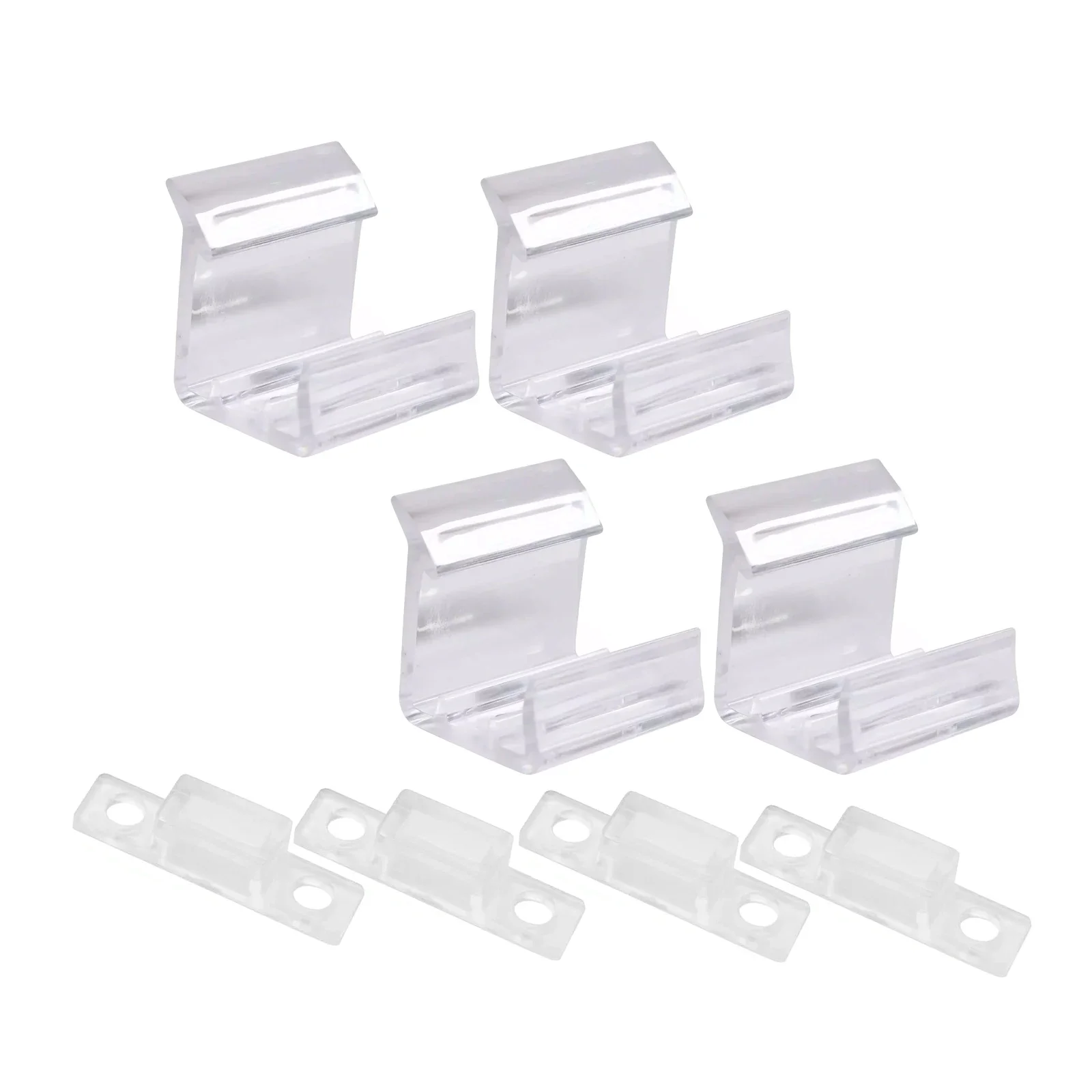 Camper Door Latch Mirror Door Latch 4 Set RV Latch Camper Door Accessory Direct Replacement Latch Mirrored Door Hardware