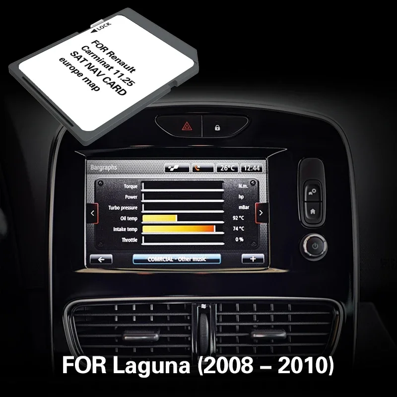 

Автомобильный профиль 11.25 для Renault Laguna 2008 2010, автомобильные GPS-аксессуары Naving SD, карта, обложка, Portugal Cyprus Serbia