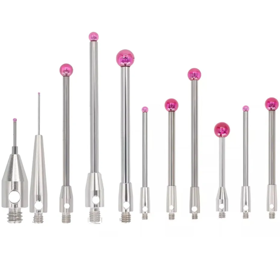 M2M3 ruby probe probe, three coordinate probe, Renishaw probe, three-dimensional probe, 0.5/1.0/1.5/2.0/3.0 ball head