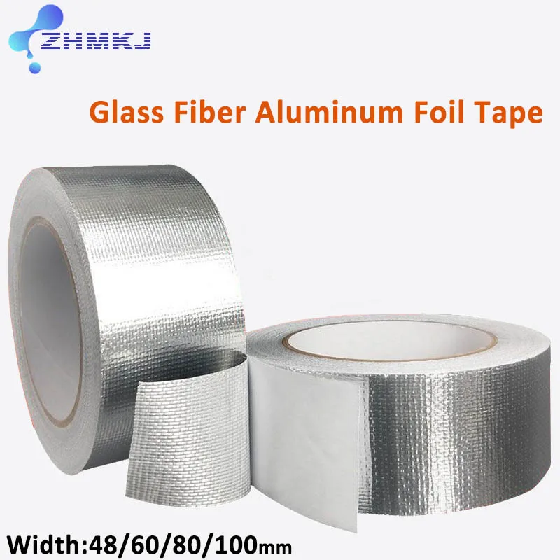 

Aluminum Foil Tape Self Adhesive Super Strong Waterproof Tape Stop Leaks Seal Repair For Roof Hose Repair Flex Thickened Tapes