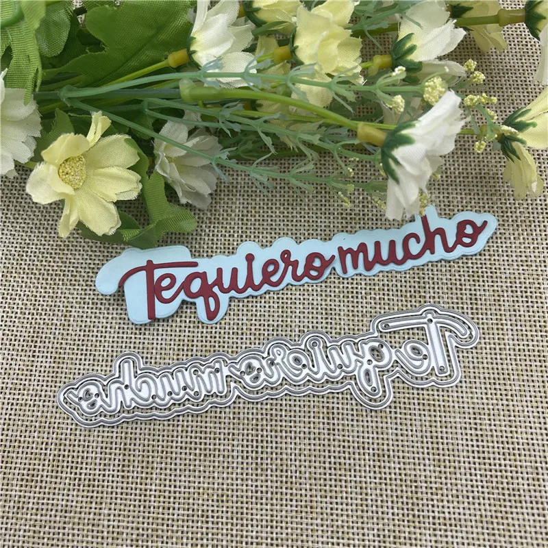 

Spanish background Metal Cutting Dies Stencils For DIY Scrapbooking Decorative Embossing Handcraft Template