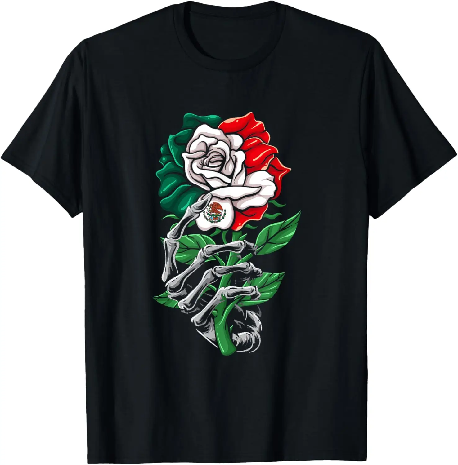 

Mexico Gift Rose Tijuana Mexican Hispanic Pride Poncho T-Shirt